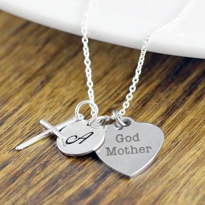 God Mother Necklace, God Mother Gift, Baptism..
