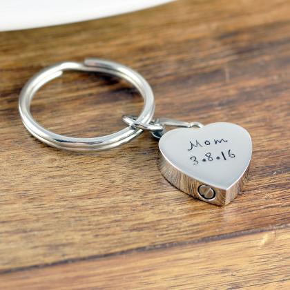 Personalized Memorial Keychain, Cremation Jewelry,..