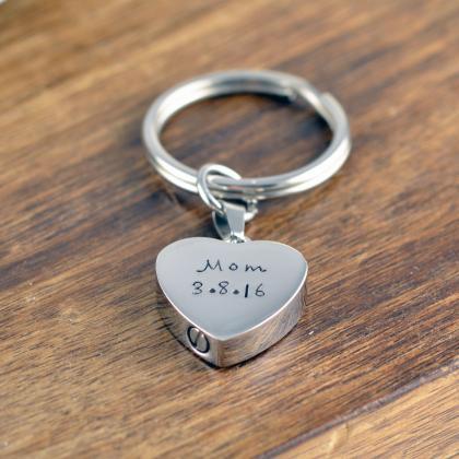 Personalized Memorial Keychain, Cremation Jewelry,..
