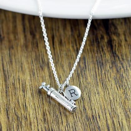 Personalized Initial Necklace - Gol..