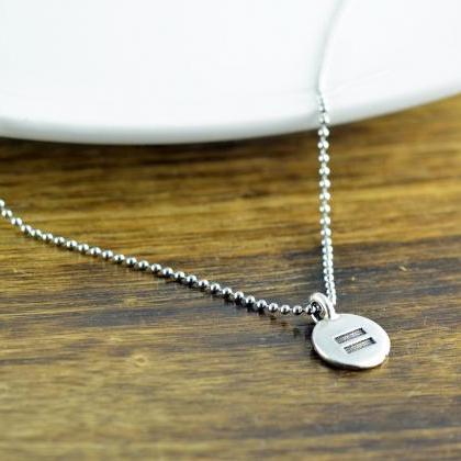 Equality Necklace, Equal Rights Jewelry, Equal..