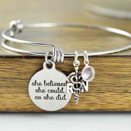 She Believed She Could So She Did, Nurse Gift,..