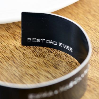 Personalized Fathers Day, Mens Bracelet, Fathers..