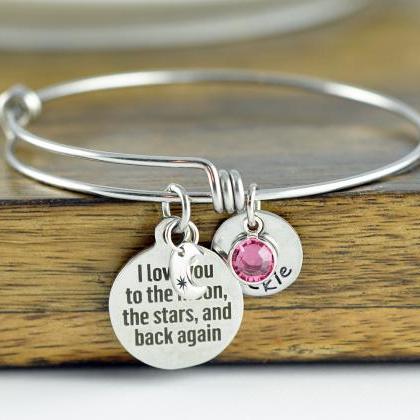 I Love You To The Moon And Back - Personalized..