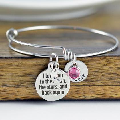 I Love You To The Moon And Back - Personalized..