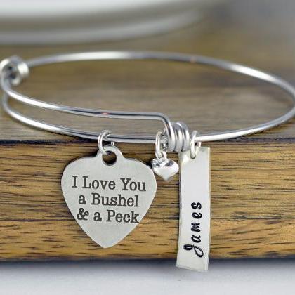 I Love You A Bushel And A Peck, Personalized..