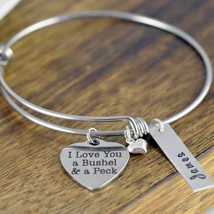 I Love You A Bushel And A Peck, Personalized..