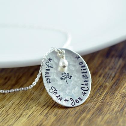 Personalized Family Tree Necklace, Family Tree..