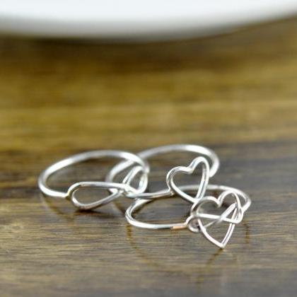 Infinity Ring, Infinity Jewelry, Silver Rings For..