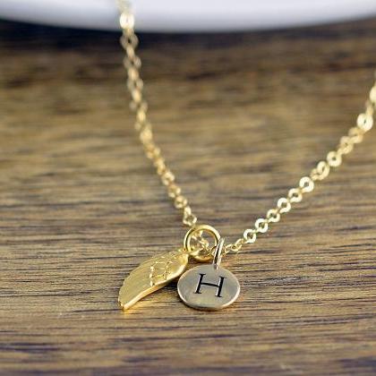 Personalized Wing Necklace - Rememb..