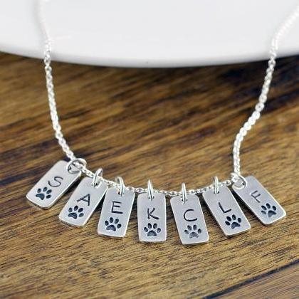 Dog Charm Necklace, dog lover neckl..