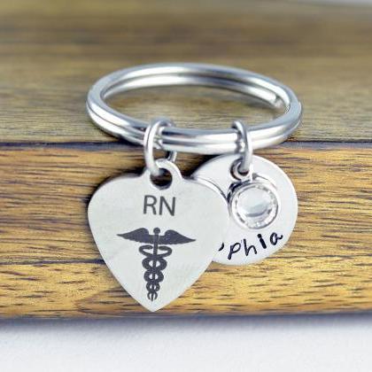 Nurse Gift - Gift For Nurse - Nurse Keychain -..