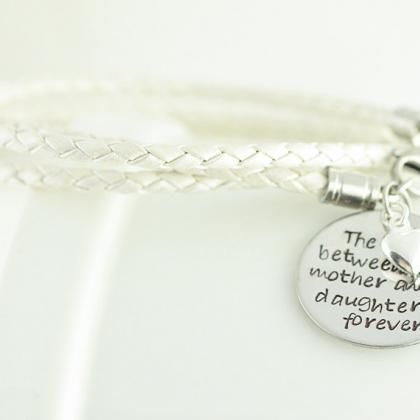 Personalized hand stamped Bracelet,..