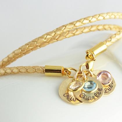 Personalized Jewelry - Hand Stamped Bracelet -..