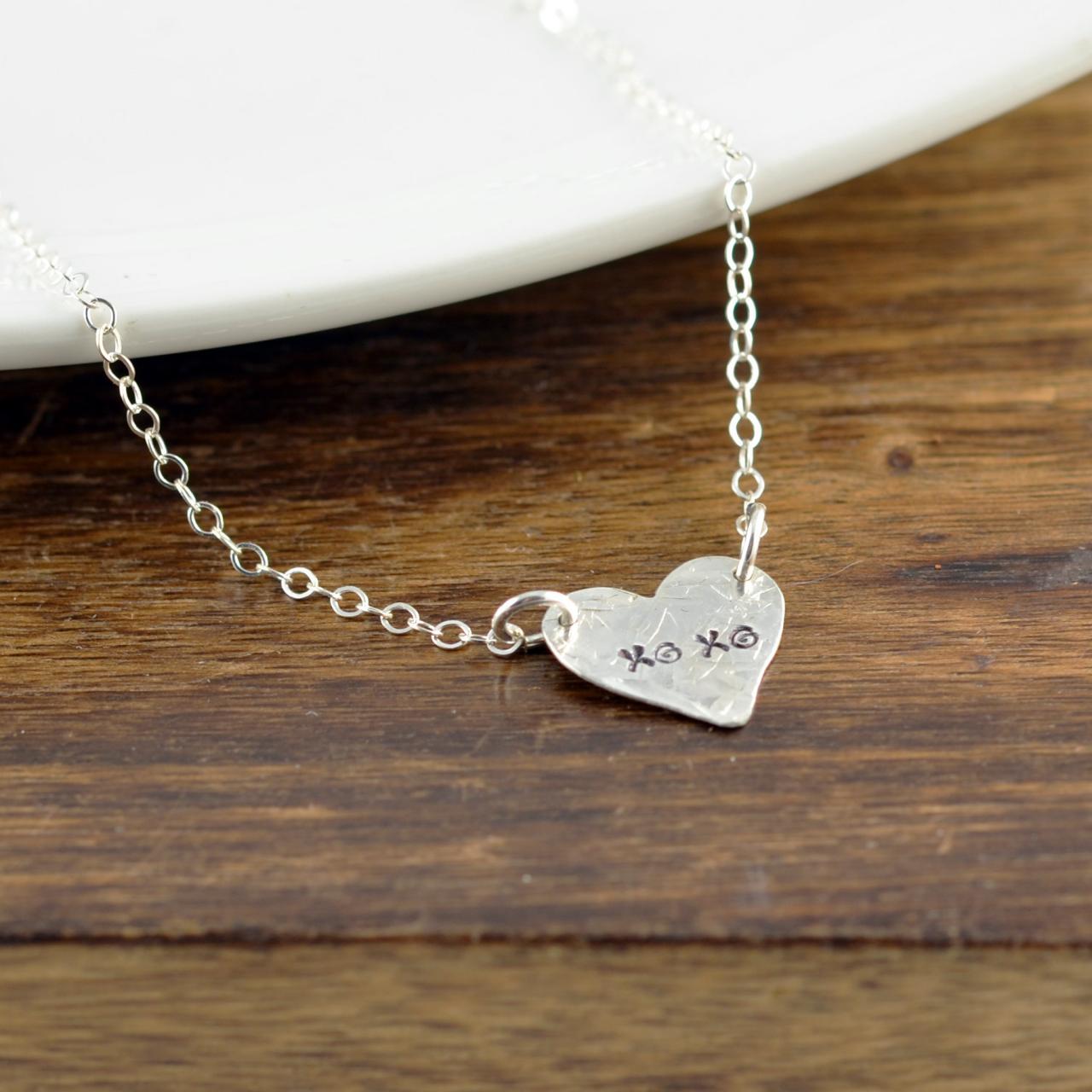 Xo Jewelry, Xo Necklace, Xo Pendant, Hugs And Kisses, Gift For Wife, Gift For Girlfriend, Valentines Day Gift, Valentines Necklace