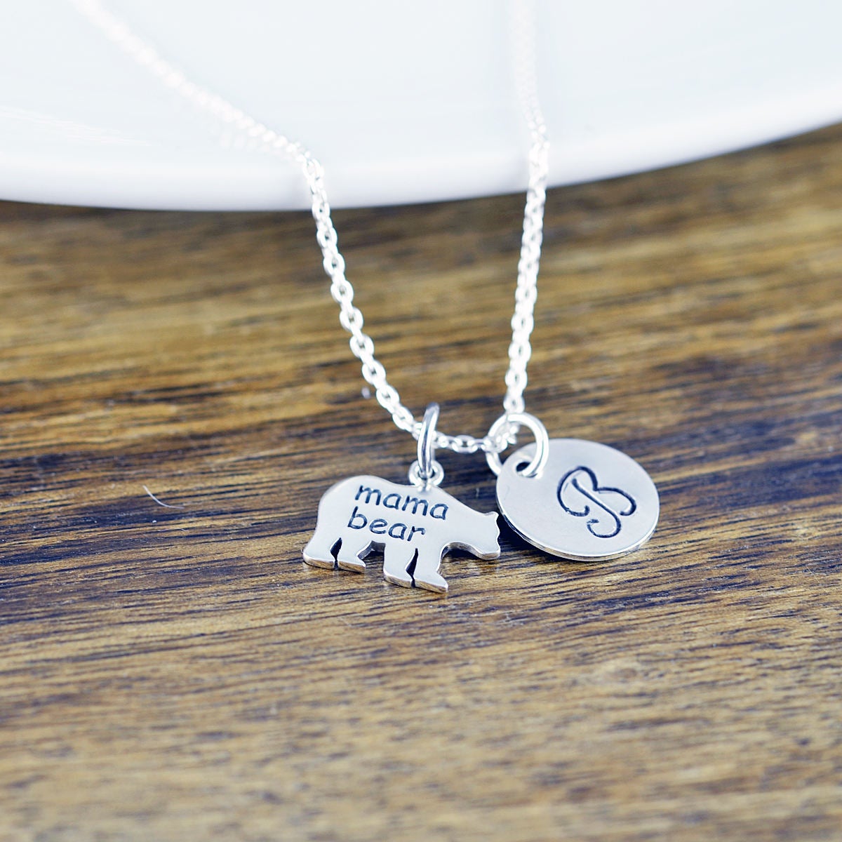 Mama Bear Necklace - Mama Bear Jewelry - Bear Cubs Necklace - Mama Bear Cub Jewelry - Mothers Necklace - Mom Necklace - Mothers Gift