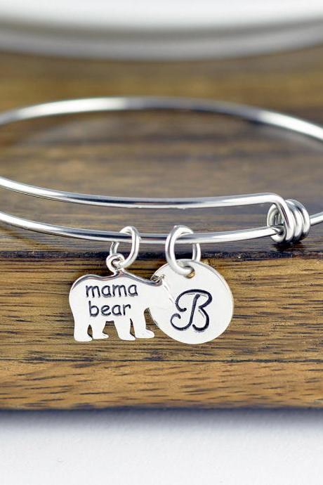 Mama Bear Bracelet - Mama Bear Jewelry - Bear Bracelet - Mama Bear Jewelry - Mothers Bracelet - Mom Bracelet - Mothers Day Gift
